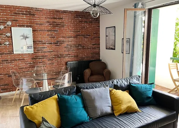 Apartman Beau & Grand T2, Balcon, Parking Au Calme Biarritz